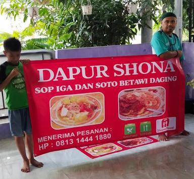 DAPUR SHONA... SOP DAN SOTO BETAWI