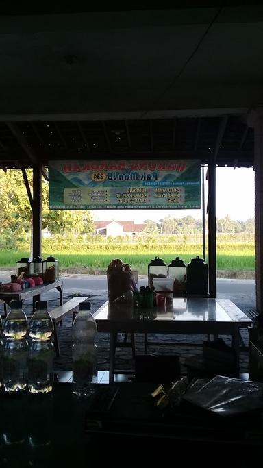 WARUNG MAKAN BAROKAH