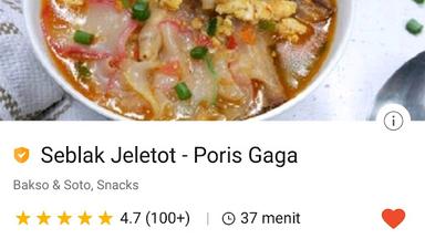 SEBLAK JELETOT PORIS GAGA