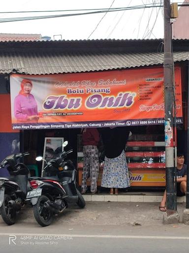 TOKO BOLU PISANG IBU ONIH BEKASI