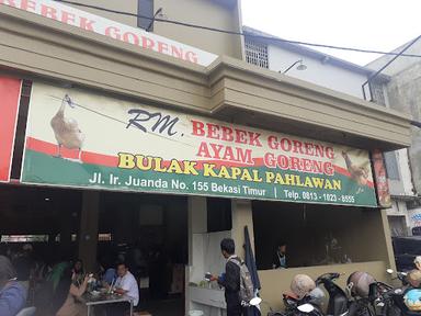 NASI BEBEK BULAK KAPAL PAHLAWAN