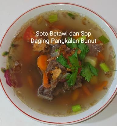 SOTO BETAWI DAN SOP DAGING PANGKALAN BUNUT