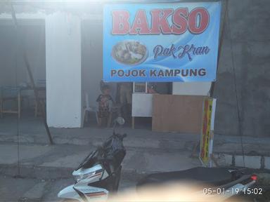 BAKSO PAK KRAN POJOK KAMPUNG - MUNGGUGEBANG