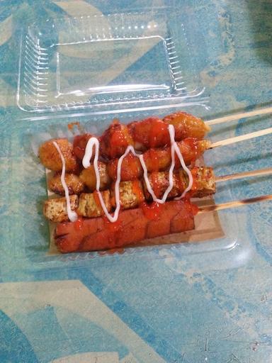 ARJOMFOOD, TAKOYAKI, SOSIS BAKAR, BAKSO BAKAR, SATE SEAFOOD