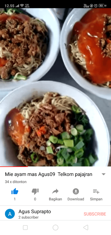 MIE AYAM MAS AGUS 09 TELKOM PAJAJARAN