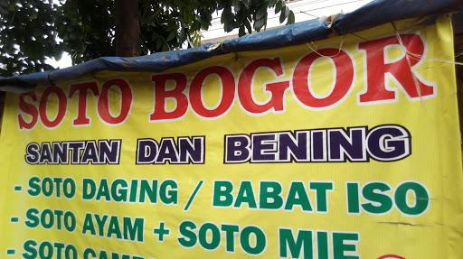 SOTO BOGOR SANTAN DAN BENING