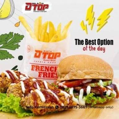 D TOP BURGER CHICKEN JATI