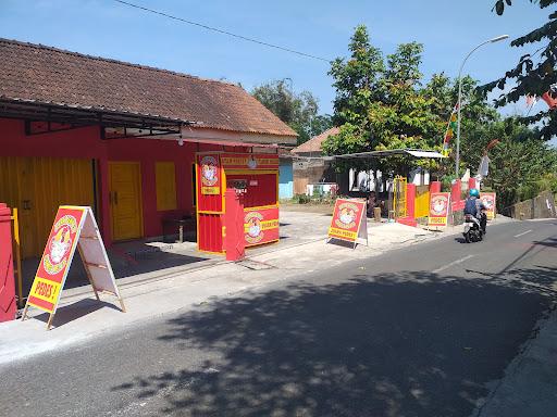 ES COKLAT & ROTI GEMBONG BAKAR