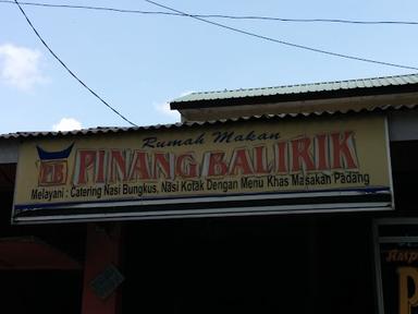 RUMAH MAKAN PINANG BALIRIK