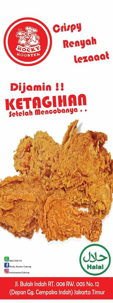 CHICKEN ROCKY ROOSTER CAKUNG