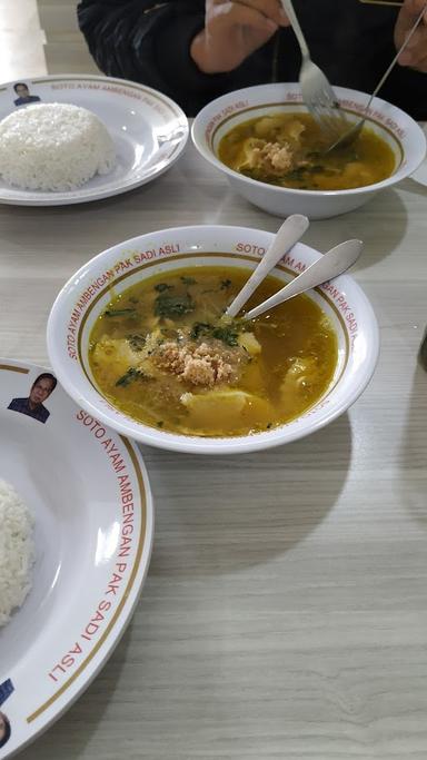 SOTO AYAM AMBENGAN PAK SADI (ASLI)