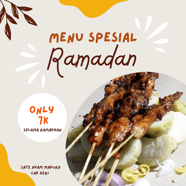 SATE AYAM MADURA CAK HERI