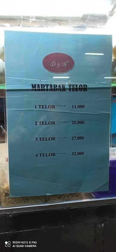 MARTABAK MANIS ASIN D&N CEPOGO