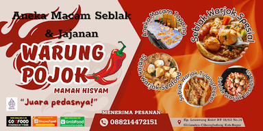 WARUNG POJOK MAMAH HISYAM (ANEKA MACAM SEBLAK/TOMYUM DAN JAJANAN)