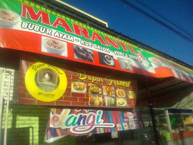 BUBUR AYAM & KUE BALOK MARANTI