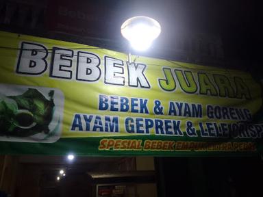 BEBEK JUARA & AYAM GEPREK GB