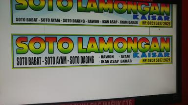 WAROENG SOTO LAMONGAN