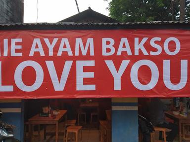 MIE AYAM BASO  I LOVE YOU