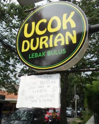 UCOK DURIAN LEBAK BULUS