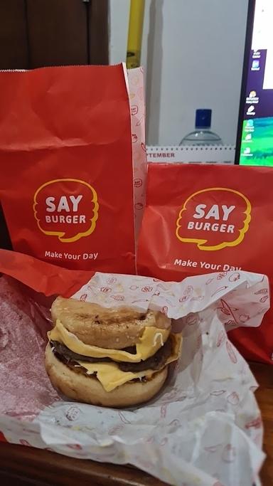 SAY BURGER @INDOMARET BONA INDAH