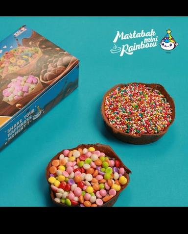 CANDY CREPES DAN MARTABAK MINI RAINBOW