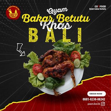 PAON BECIK AYAM BAKAR BETUTU