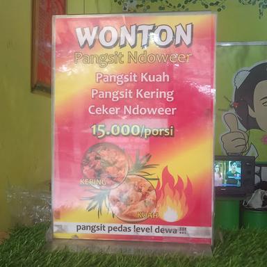 WONTON PANGSIT NDOWEER - CILODONG