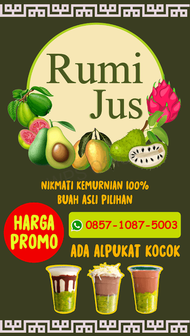 RUMI JUS & ALPUKAT KOCOK