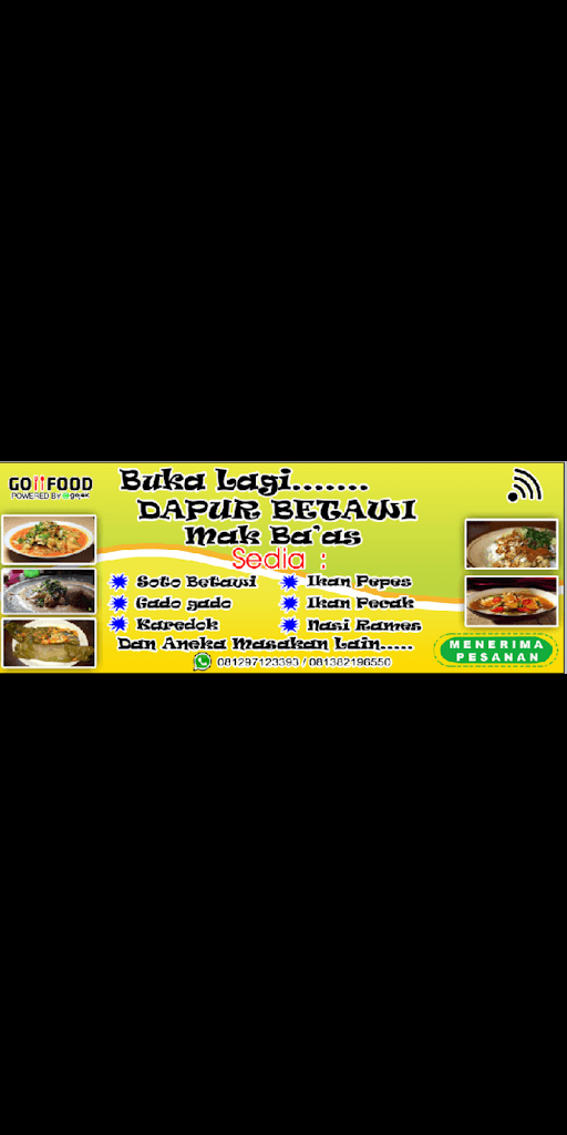 DAPUR BETAWI MAK'BAS