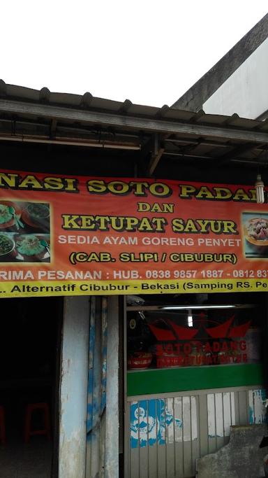 SOTO PADANG DAN KETUPAT SAYUR