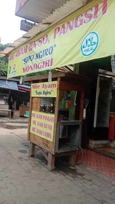 MIE AYAM BAKSO PANGSIT SOPO NGIRO