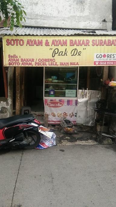 SOTO AYAM AYAM BAKAR & SURABAYA PAK DE