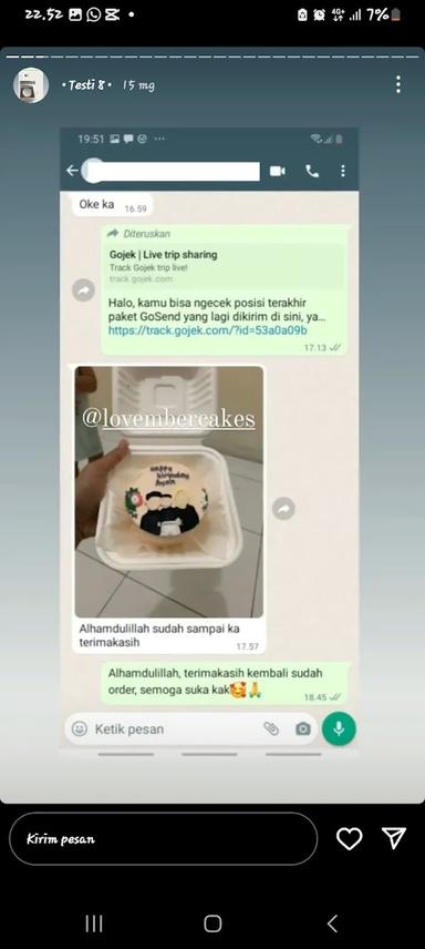 LOVEMBERCAKES CILEGON