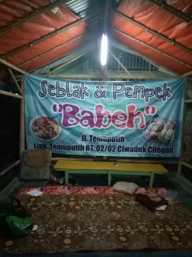 SEBLAK DAN PEMPEK BABEH