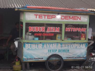 BUBUR AYAM DAN KETOPRAK TETEP DEMEN