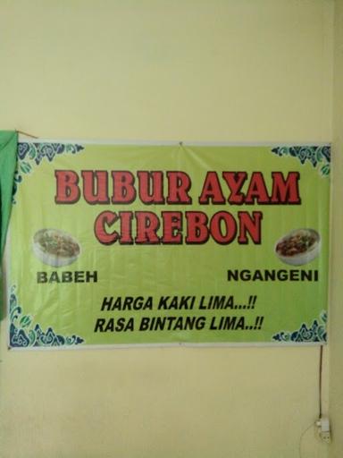 BUBUR AYAM CIREBON BABEH NGANGENI