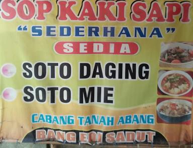 WARUNG SOTO MANG EDI SADUT KP. PEUSAR