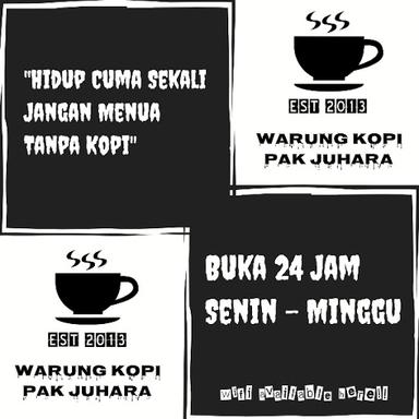 WARUNG KOPI PAK JUHARA