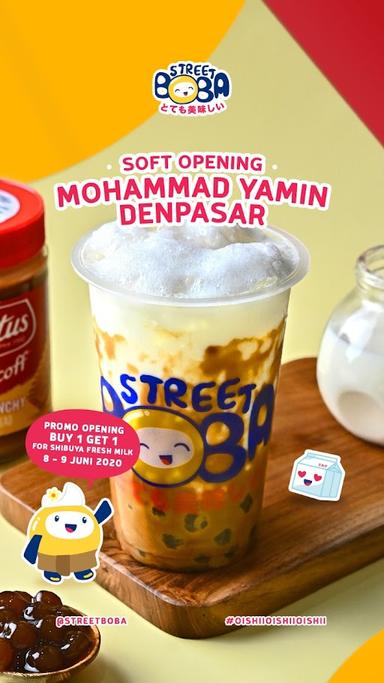 STREET BOBA MOHAMMAD YAMIN DENPASAR