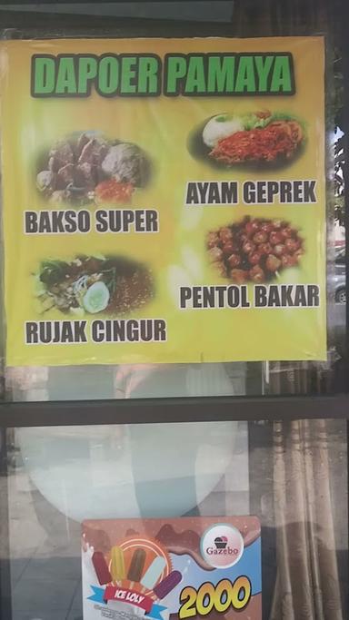 DAPOER PAMAYA , RAYA CANGKIR