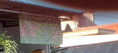 WARUNG SATE SEDERHANA