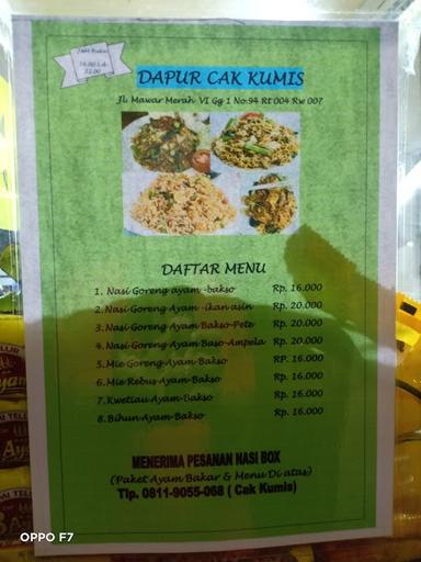 DAPUR CAK KUMIS