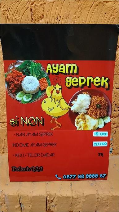 AYAM GEPREK SI NON