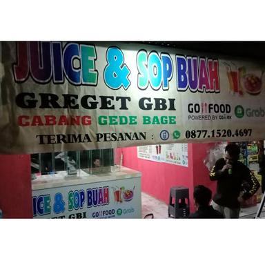 JUS & SOP BUAH GREGET GEDEBAGE