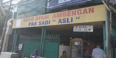 SOTO AMBENGAN PAK SADI