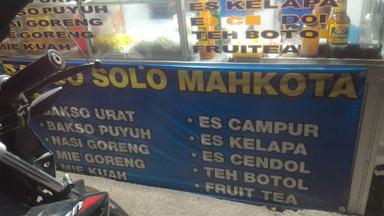 BAKSO SOLO MAHKOTA GERUNG