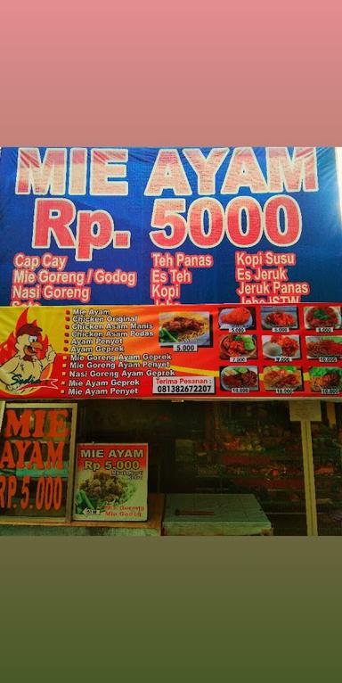 MIE AYAM 5000 LEK KARTI