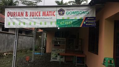 DURIAN & JUICE MATIC