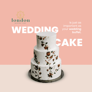 WEDDING CAKE BY LONDON BAKERY