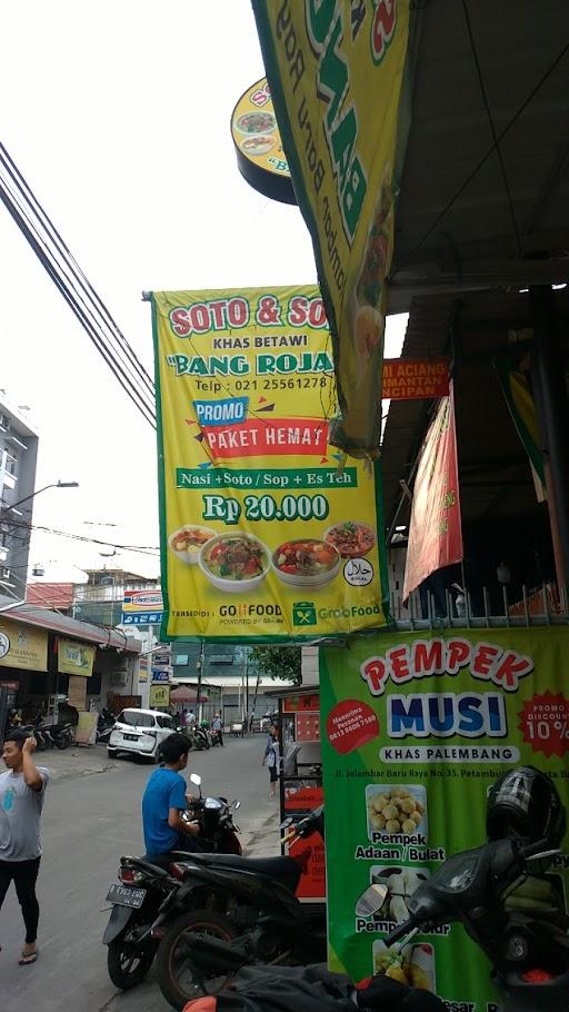 SOTO DAN SOP KHAS BETAWI BANG ROJAK JELAMBAR BARU